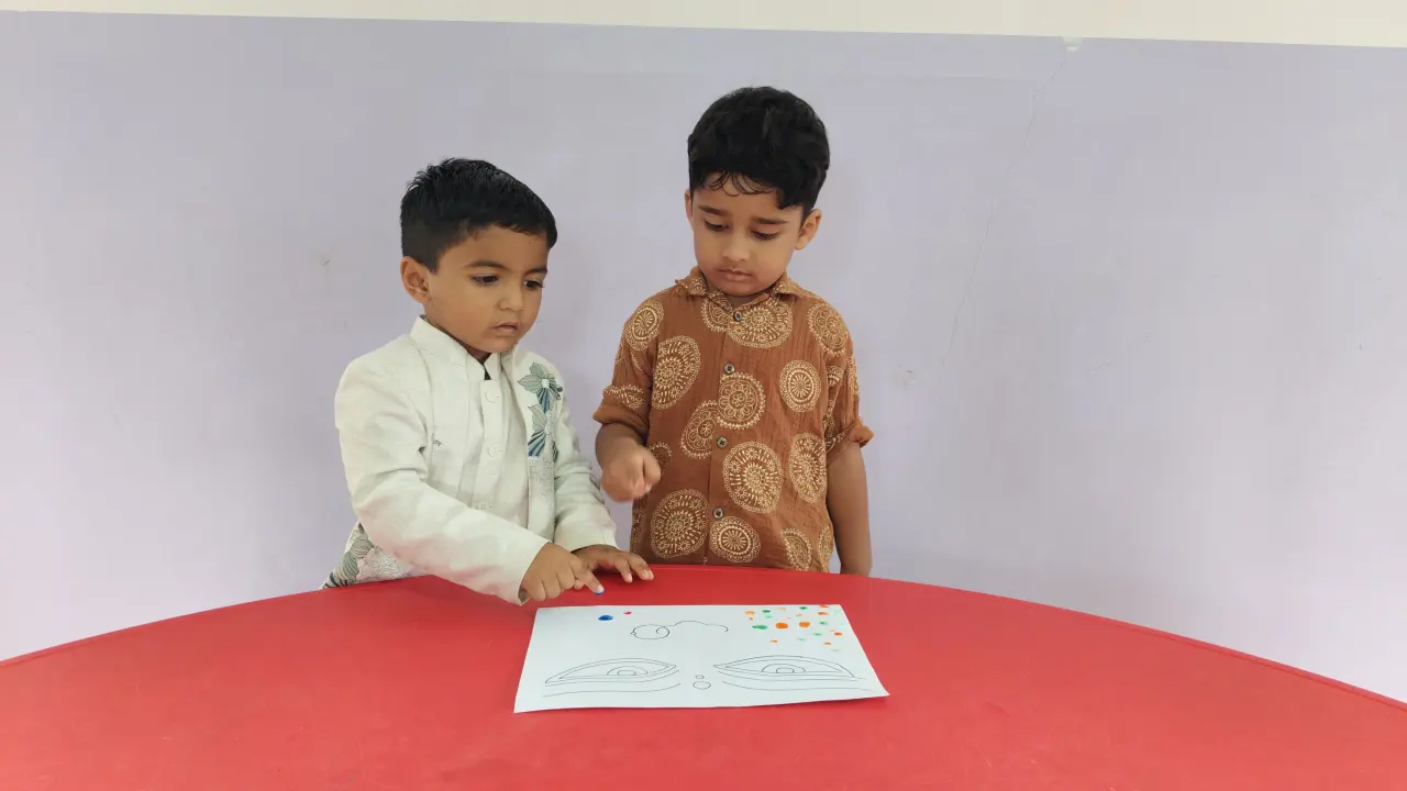 Arts activity at CMR International School